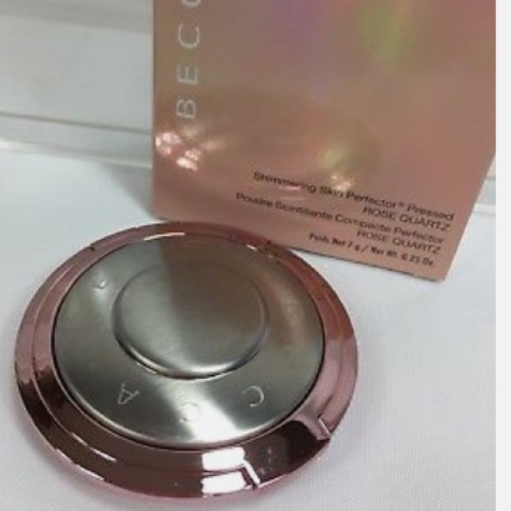 BECCA COSMETICS LIMITED EDITION ROSE QUARTZ PRESSED HIGHLIGHTER